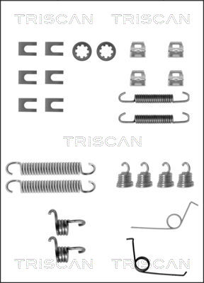 TRISCAN Tartozékkészlet, fékpofa 8105102498_TRIS