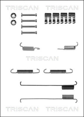 TRISCAN Tartozékkészlet, fékpofa 8105102576_TRIS