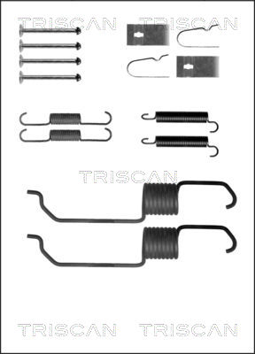 TRISCAN Tartozékkészlet, fékpofa 8105102591_TRIS