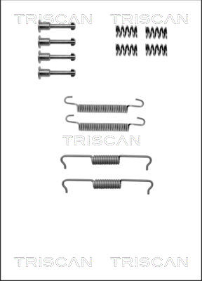 TRISCAN Tartozékkészlet, fékpofa 8105102602_TRIS