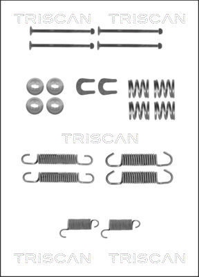 TRISCAN Tartozékkészlet, fékpofa 8105102606_TRIS