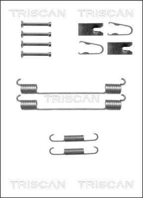 TRISCAN Tartozékkészlet, fékpofa 8105102612_TRIS