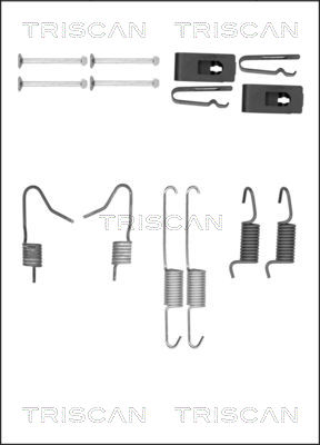 TRISCAN Tartozékkészlet, fékpofa 8105102613_TRIS
