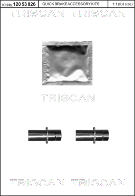 TRISCAN Fékkar 8105102640_TRIS