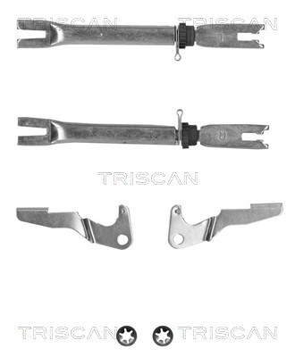 TRISCAN Excenter, dobfék 8105103008_TRIS