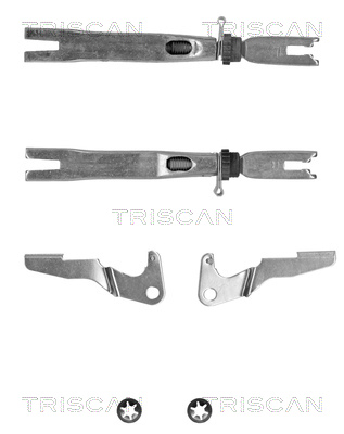 TRISCAN Excenter, dobfék 8105103010_TRIS