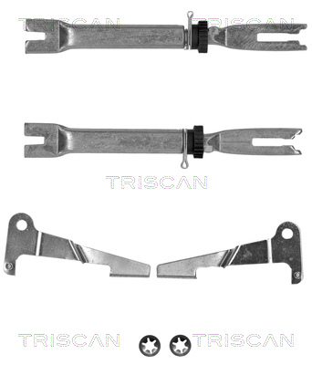 TRISCAN Excenter, dobfék 8105103011_TRIS