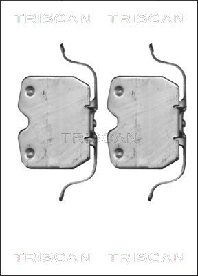 TRISCAN Tartozékkészlet, tárcsafékbetét 8105111621_TRIS