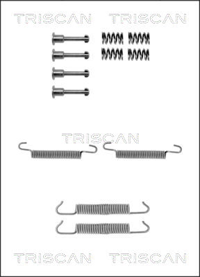 TRISCAN Tartozékkészlet, fékpofa 8105112065_TRIS