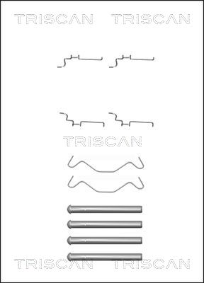 TRISCAN Féknyereg javítókészlet 8105131638_TRIS