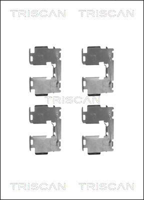 TRISCAN 8105131644_TRIS Tartozékkészlet, tárcsafékbetét