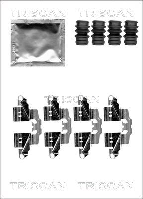 TRISCAN Tartozékkészlet, tárcsafékbetét 8105131645_TRIS