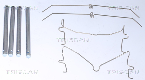 TRISCAN Tartozékkészlet, tárcsafékbetét 8105131651_TRIS