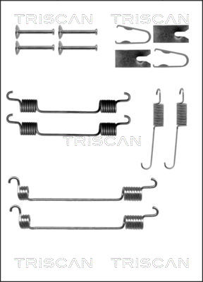 TRISCAN Tartozékkészlet, fékpofa 8105132588_TRIS