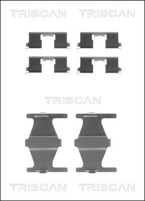 TRISCAN Tartozékkészlet, tárcsafékbetét 8105141589_TRIS