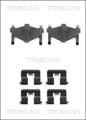 TRISCAN Tartozékkészlet, tárcsafékbetét 8105141591_TRIS