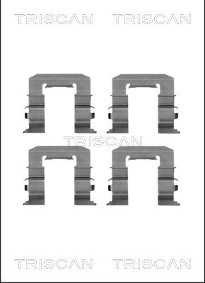 TRISCAN Tartozékkészlet, tárcsafékbetét 8105141592_TRIS