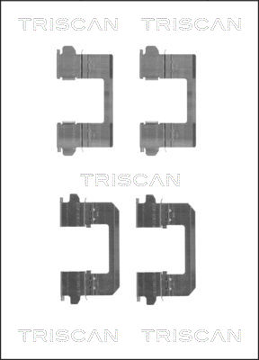 TRISCAN Tartozékkészlet, tárcsafékbetét 8105141601_TRIS