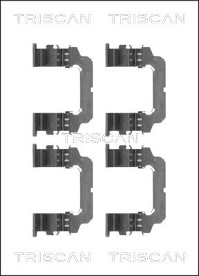 TRISCAN Tartozékkészlet, tárcsafékbetét 8105141603_TRIS