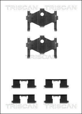 TRISCAN Tartozékkészlet, tárcsafékbetét 8105141605_TRIS