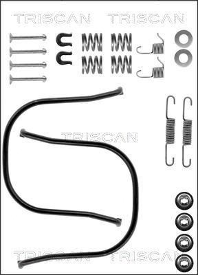 TRISCAN Tartozékkészlet, fékpofa 8105142503_TRIS