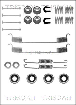 TRISCAN Tartozékkészlet, fékpofa 8105142504_TRIS