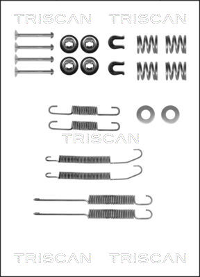 TRISCAN Tartozékkészlet, fékpofa 8105142559_TRIS