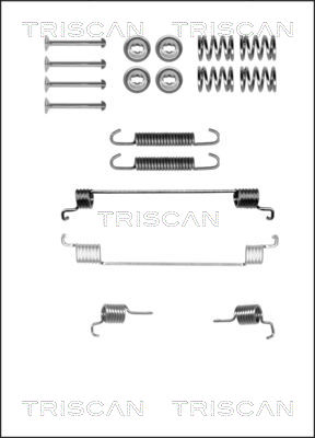 TRISCAN Tartozékkészlet, fékpofa 8105152540_TRIS