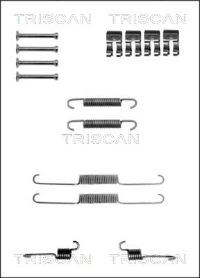 TRISCAN Tartozékkészlet, fékpofa 8105152554_TRIS