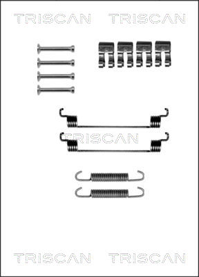 TRISCAN Tartozékkészlet, fékpofa 8105152556_TRIS