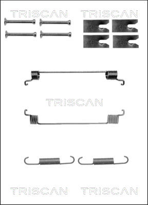 TRISCAN Tartozékkészlet, fékpofa 8105152562_TRIS