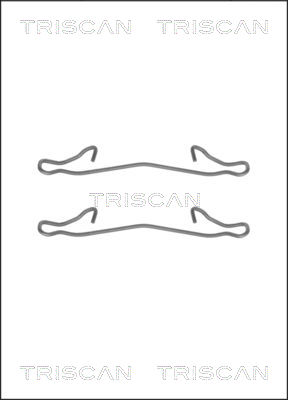 TRISCAN Féknyereg rugó 8105161563_TRIS