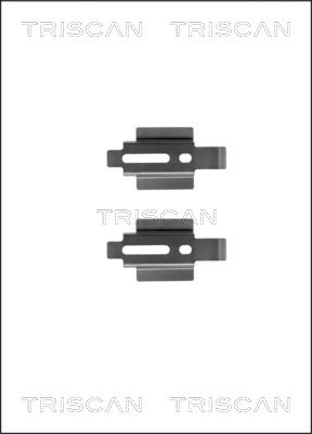 TRISCAN Tartozékkészlet, tárcsafékbetét 8105161620_TRIS