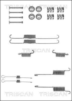 TRISCAN Tartozékkészlet, fékpofa 8105162283_TRIS