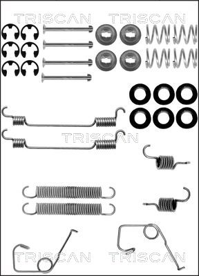 TRISCAN Tartozékkészlet, fékpofa 8105162580_TRIS