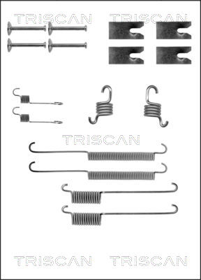 TRISCAN Tartozékkészlet, fékpofa 8105162584_TRIS