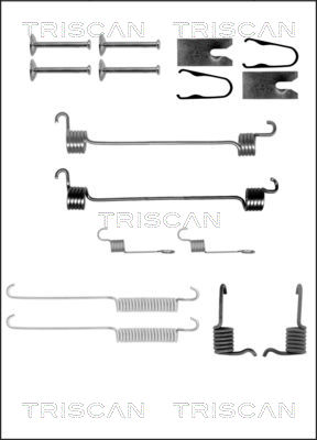 TRISCAN Tartozékkészlet, fékpofa 8105162586_TRIS