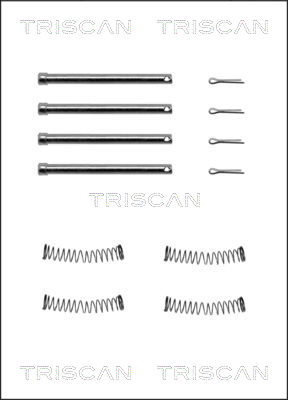 TRISCAN Tartozékkészlet, tárcsafékbetét 8105171004_TRIS