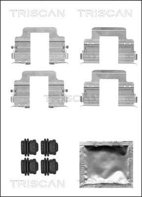 TRISCAN Tartozékkészlet, tárcsafékbetét 8105171603_TRIS