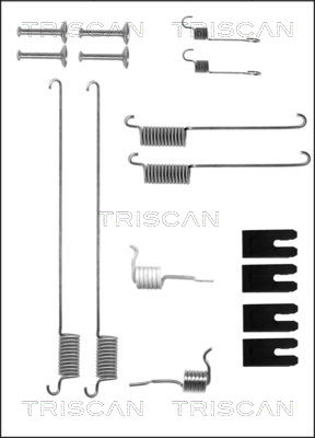 TRISCAN Tartozékkészlet, fékpofa 8105172467_TRIS