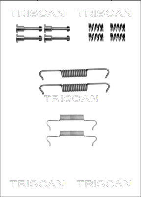 TRISCAN Tartozékkészlet, fékpofa 8105172468_TRIS