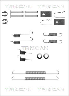 TRISCAN Tartozékkészlet, fékpofa 8105182003_TRIS