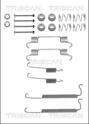 TRISCAN Tartozékkészlet, fékpofa 8105212002_TRIS