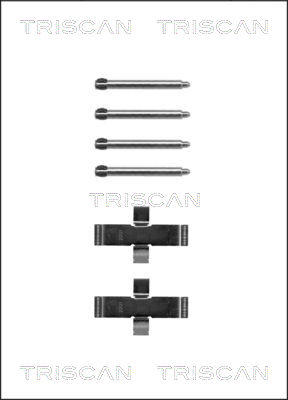 TRISCAN Tartozékkészlet, tárcsafékbetét 8105231197_TRIS