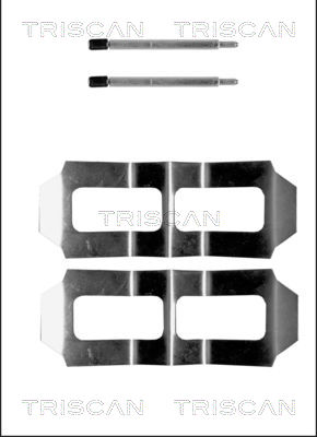 TRISCAN Tartozékkészlet, tárcsafékbetét 8105231367_TRIS