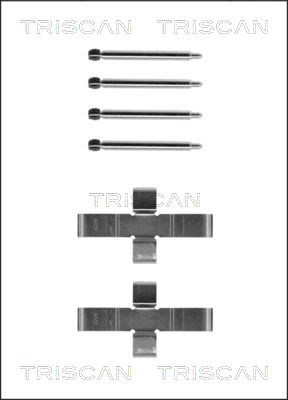 TRISCAN Tartozékkészlet, tárcsafékbetét 8105231398_TRIS