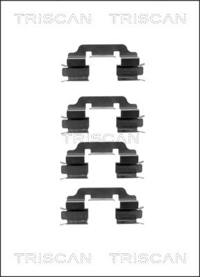 TRISCAN Tartozékkészlet, tárcsafékbetét 8105231590_TRIS