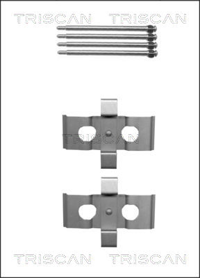 TRISCAN Tartozékkészlet, tárcsafékbetét 8105231592_TRIS