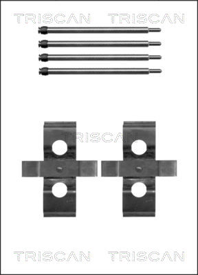 TRISCAN Tartozékkészlet, tárcsafékbetét 8105231601_TRIS