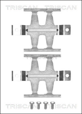 TRISCAN Tartozékkészlet, tárcsafékbetét 8105231606_TRIS